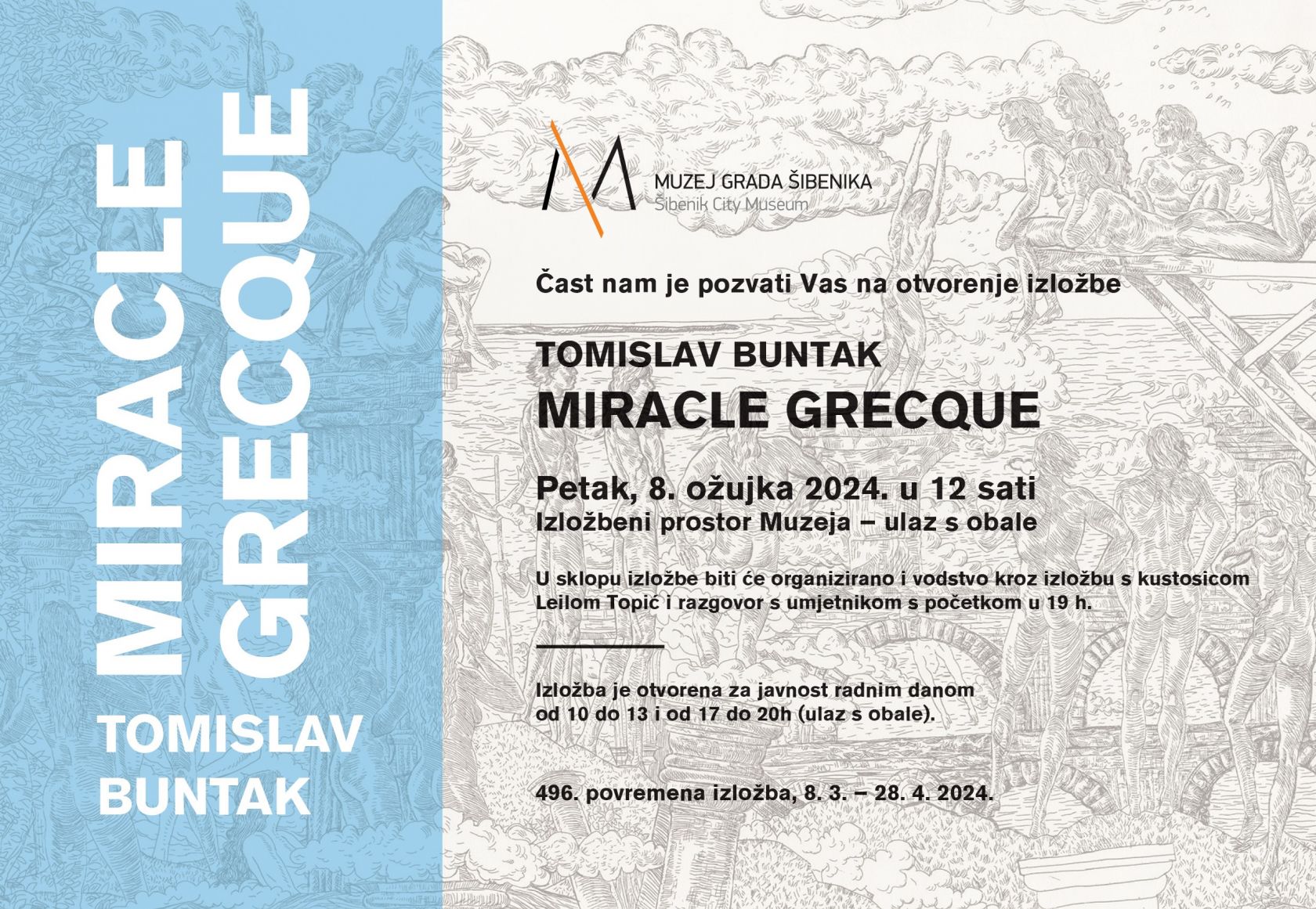 Izložba Tomislava Buntaka „Miracle grecque“